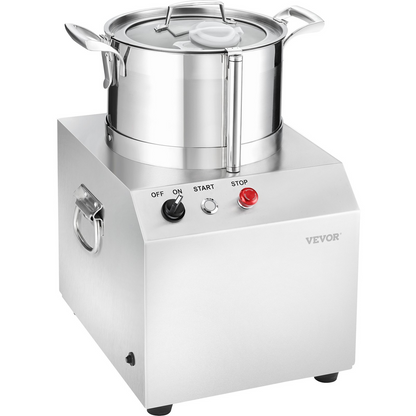 Food Processor Vegetable Chopper 6.3 Quart Food-Grade Stainless Steel Blender