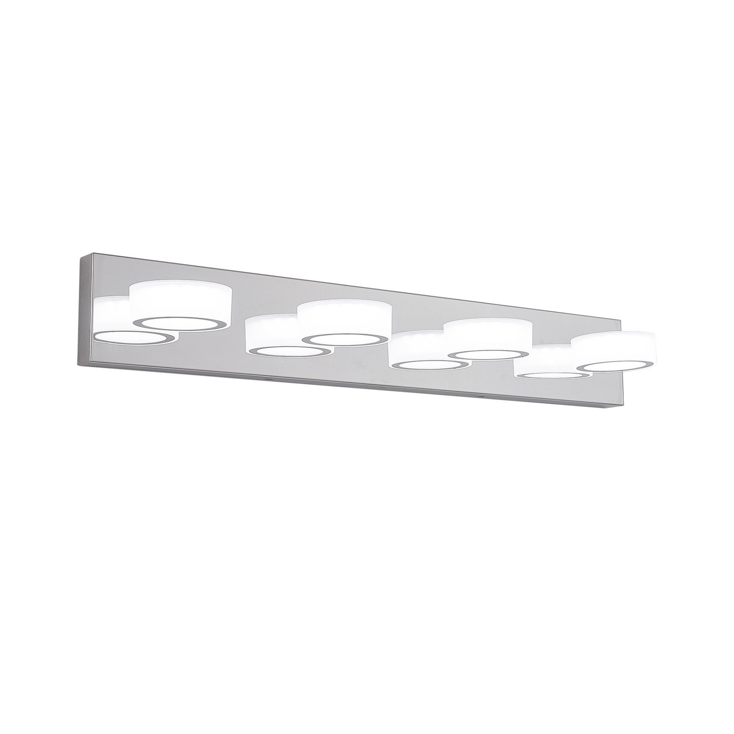 LED Modern Chrome 4-Light Vanity Lights Fixtures Over Mirror Bath Wall Lighting