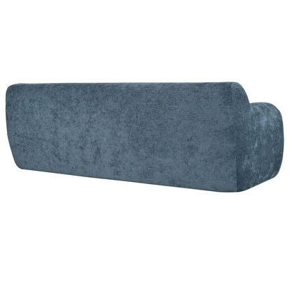 81.5" Minimalist Compression Sofa, Curved Design, 3-Seater Casual Sofa for Living Rooms, Bedrooms, and Apartments