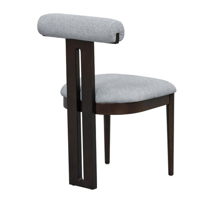 6-Piece Dining Set, Mid-Century Modern Table Set for 6 Persons with 4 Chairs and Bench, Padded Seats and Backrest, Espresso