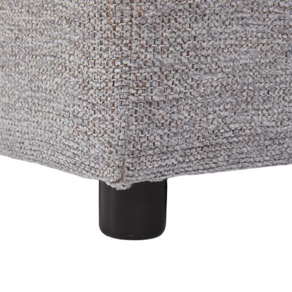 85.4" Sectional Sofa Modular Sofa U-shaped Sofa Couch Sofa Bed L-shaped Sofa with a Movable Ottoman and Two USB Ports for Living Room, Light Grey