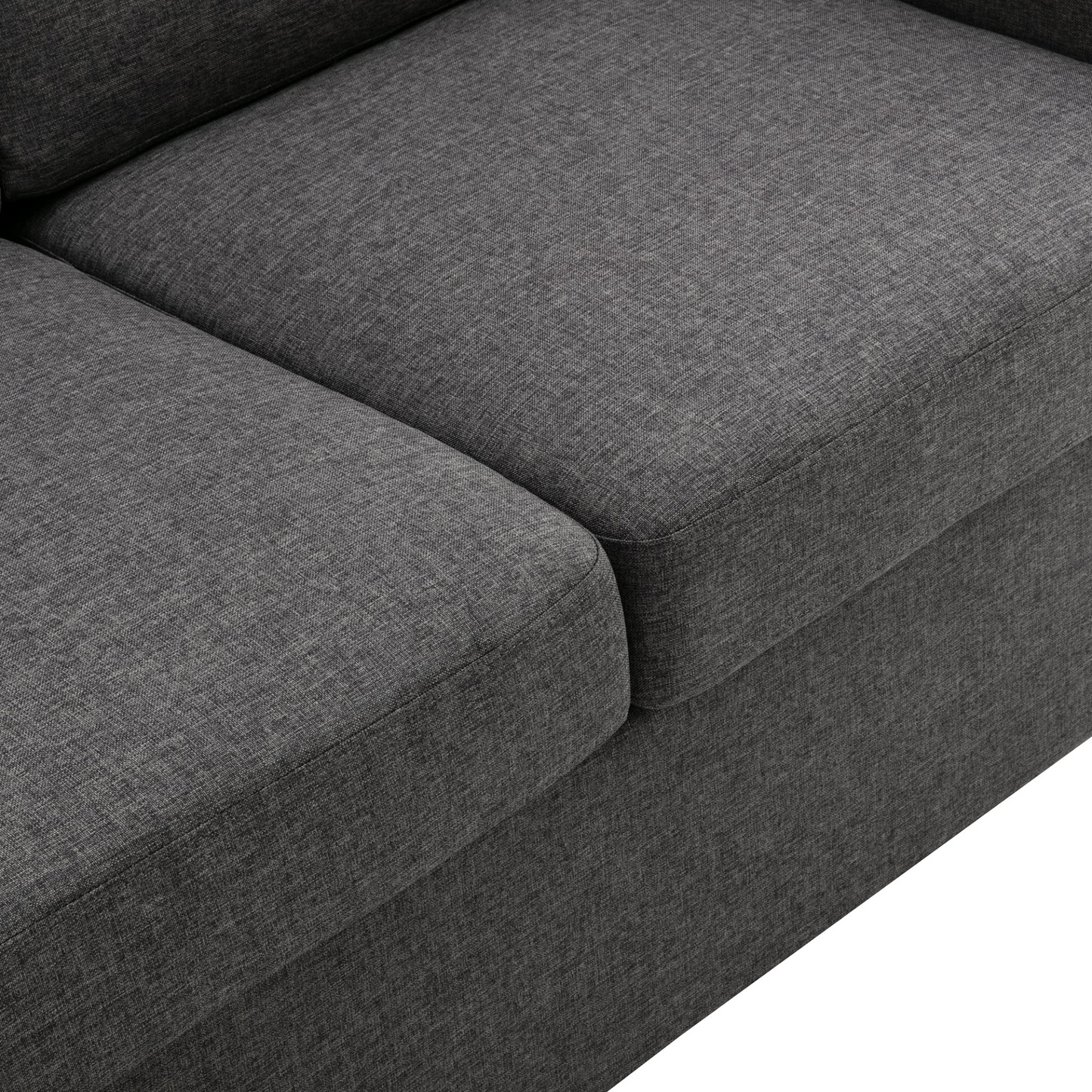 57.9" Pull Out Sofa Bed  Loveseat Sleeper with Twin Size Memory Mattress with Two USB Ports for Living Room Spaces (Old SKU:WF305474AAE), Grey