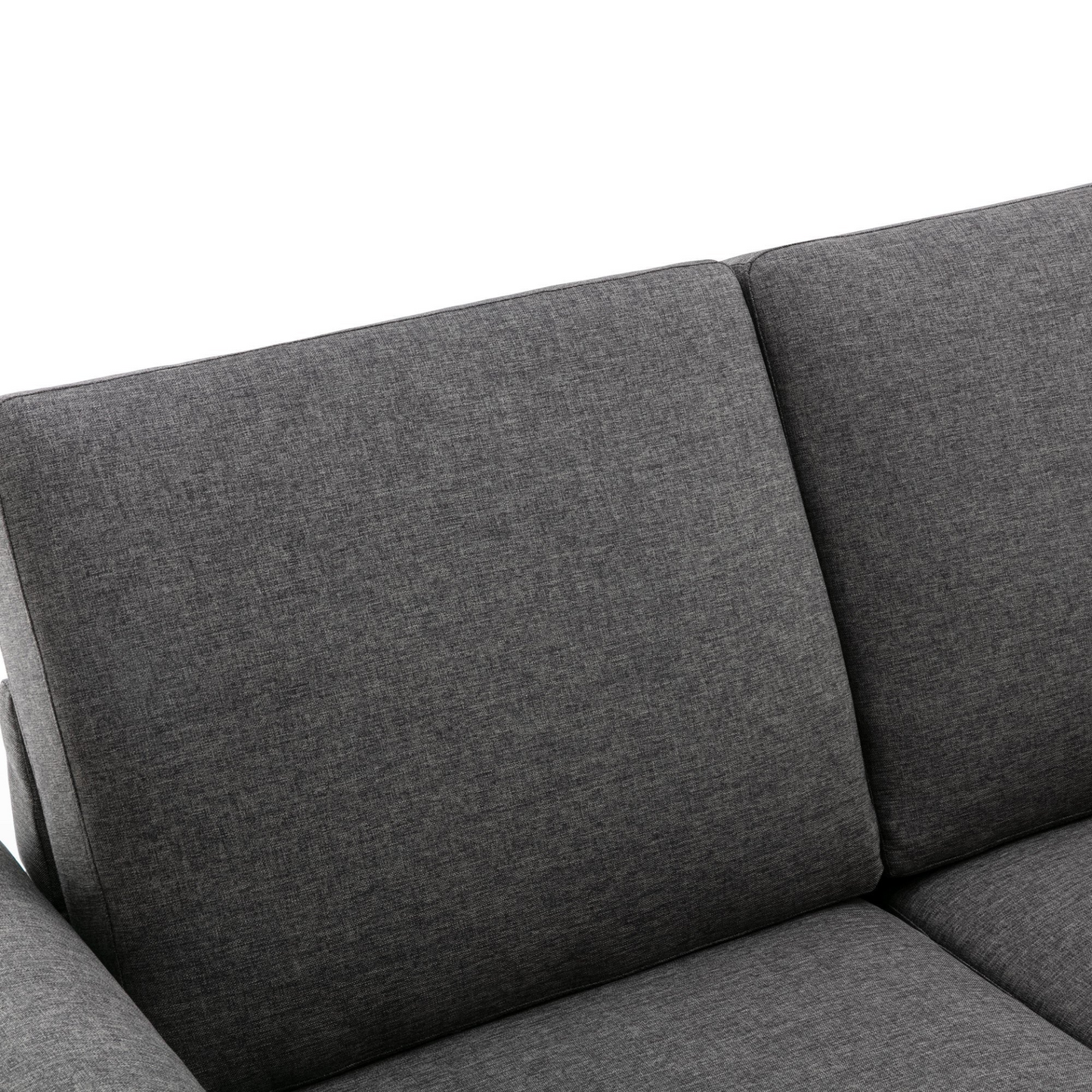 57.9" Pull Out Sofa Bed  Loveseat Sleeper with Twin Size Memory Mattress with Two USB Ports for Living Room Spaces (Old SKU:WF305474AAE), Grey