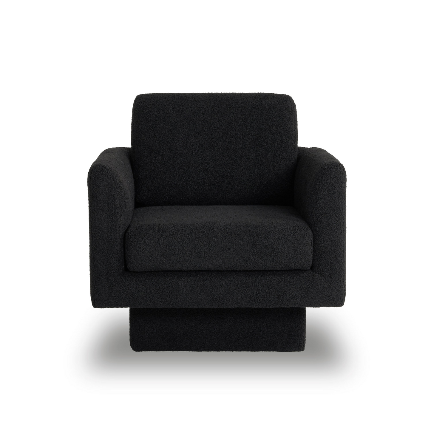 360° Modern Swivel Accent Chairs set of 2,30" W Teddy Sherpa Round Armchair,Thick Padded Lounge Sofa,Upholstered Comfy Barrel Chair,Reading Club Chair for Living Room,Nursery,Bedroom,4 Colors