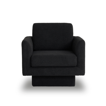 360° Modern Swivel Accent Chairs set of 2,30" W Teddy Sherpa Round Armchair,Thick Padded Lounge Sofa,Upholstered Comfy Barrel Chair,Reading Club Chair for Living Room,Nursery,Bedroom,4 Colors