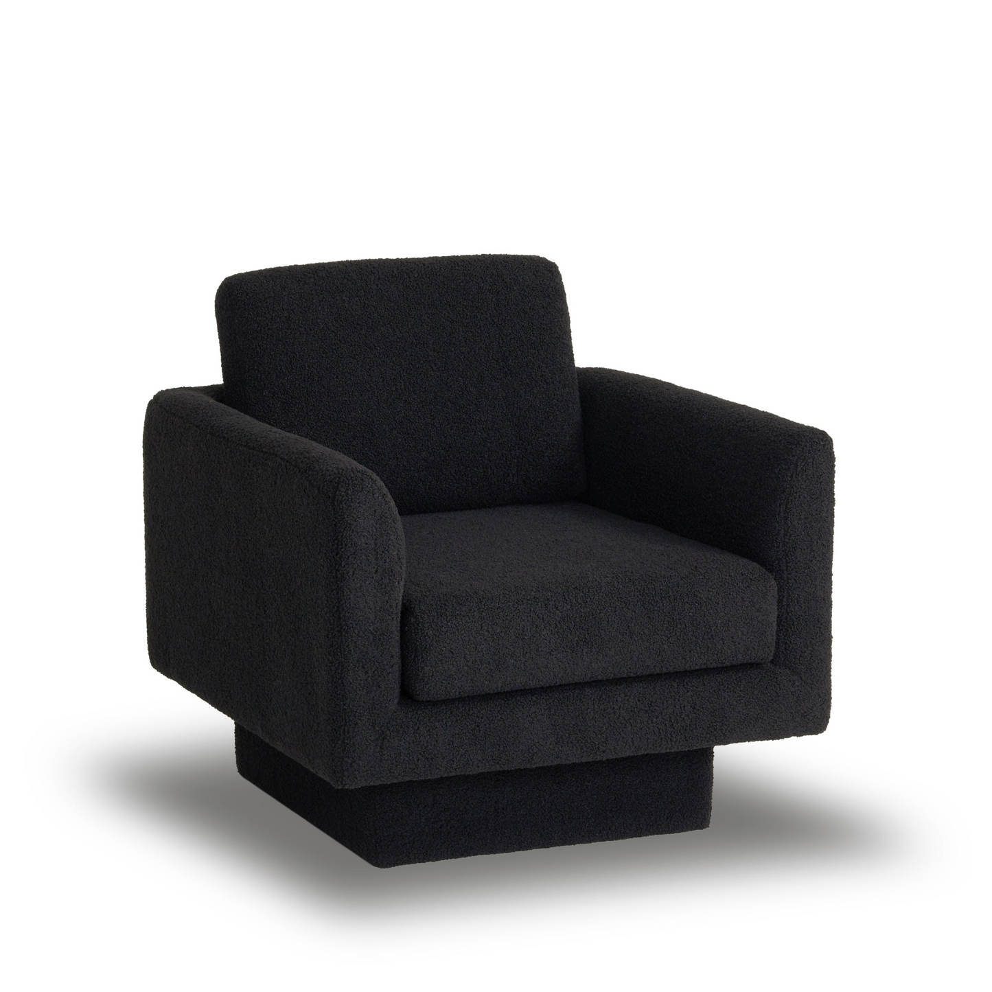 360° Modern Swivel Accent Chairs set of 2,30" W Teddy Sherpa Round Armchair,Thick Padded Lounge Sofa,Upholstered Comfy Barrel Chair,Reading Club Chair for Living Room,Nursery,Bedroom,4 Colors