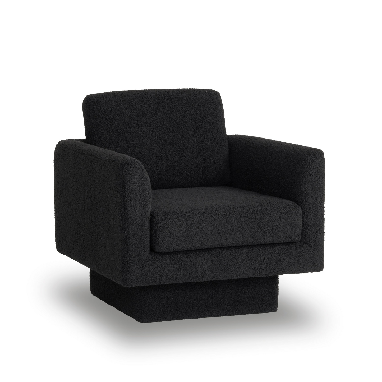 360° Modern Swivel Accent Chairs set of 2,30" W Teddy Sherpa Round Armchair,Thick Padded Lounge Sofa,Upholstered Comfy Barrel Chair,Reading Club Chair for Living Room,Nursery,Bedroom,4 Colors