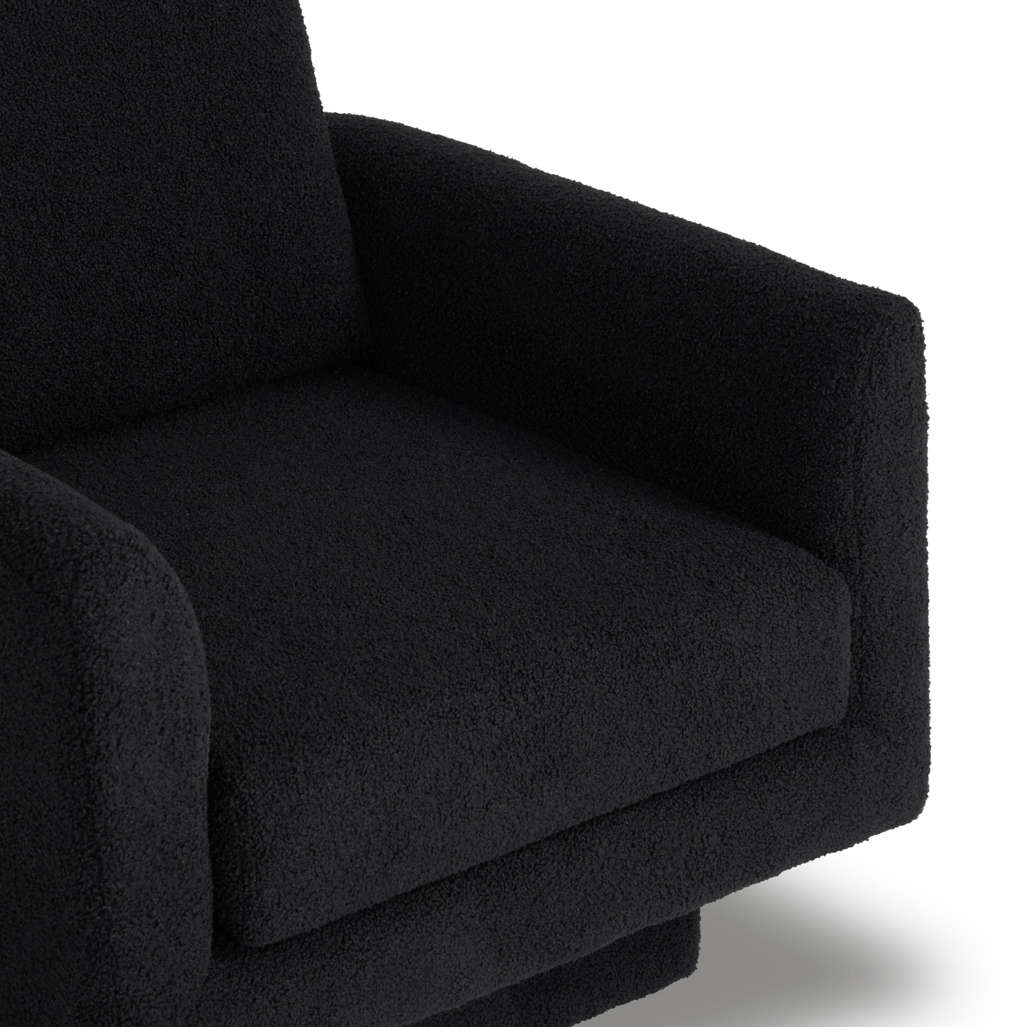 360° Modern Swivel Accent Chairs set of 2,30" W Teddy Sherpa Round Armchair,Thick Padded Lounge Sofa,Upholstered Comfy Barrel Chair,Reading Club Chair for Living Room,Nursery,Bedroom,4 Colors