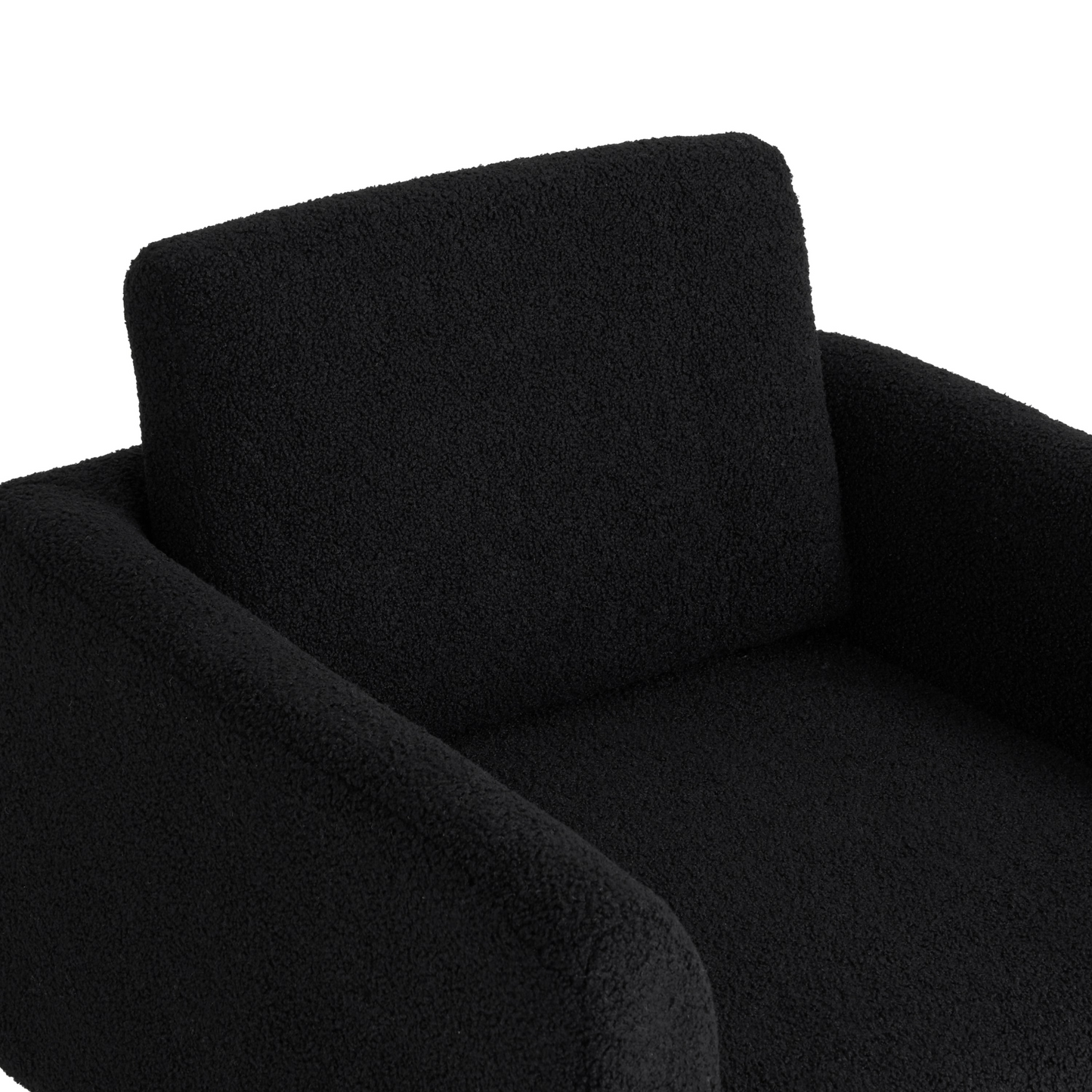 360° Modern Swivel Accent Chairs set of 2,30" W Teddy Sherpa Round Armchair,Thick Padded Lounge Sofa,Upholstered Comfy Barrel Chair,Reading Club Chair for Living Room,Nursery,Bedroom,4 Colors