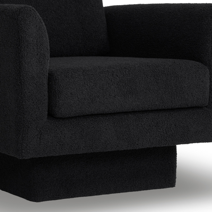 360° Modern Swivel Accent Chairs set of 2,30" W Teddy Sherpa Round Armchair,Thick Padded Lounge Sofa,Upholstered Comfy Barrel Chair,Reading Club Chair for Living Room,Nursery,Bedroom,4 Colors