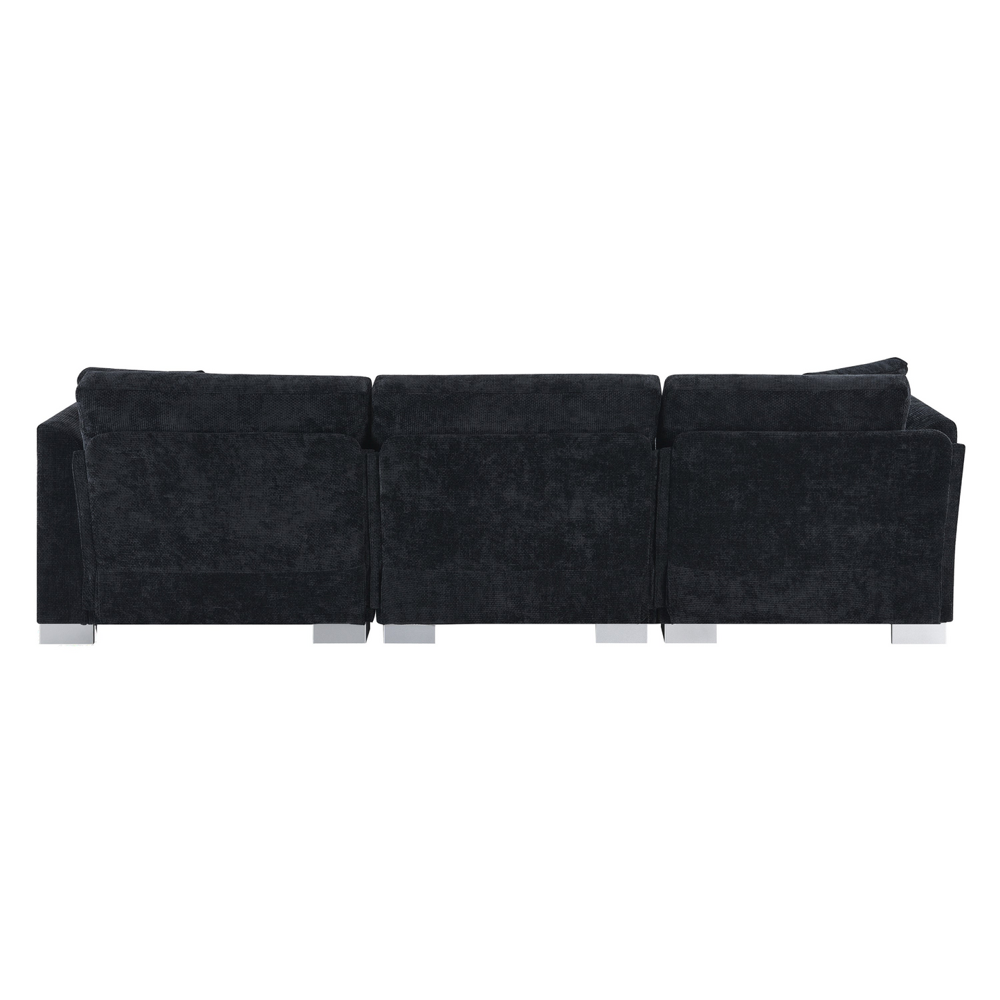 96*56" Modern Cloud Sectional Sofa,L-shaped Luxury Couch Set with 2 Free pillows,4-seat Chenille Indoor Furniture with Oversized Chaise for Living Room,Apartment,Office,3 Colors