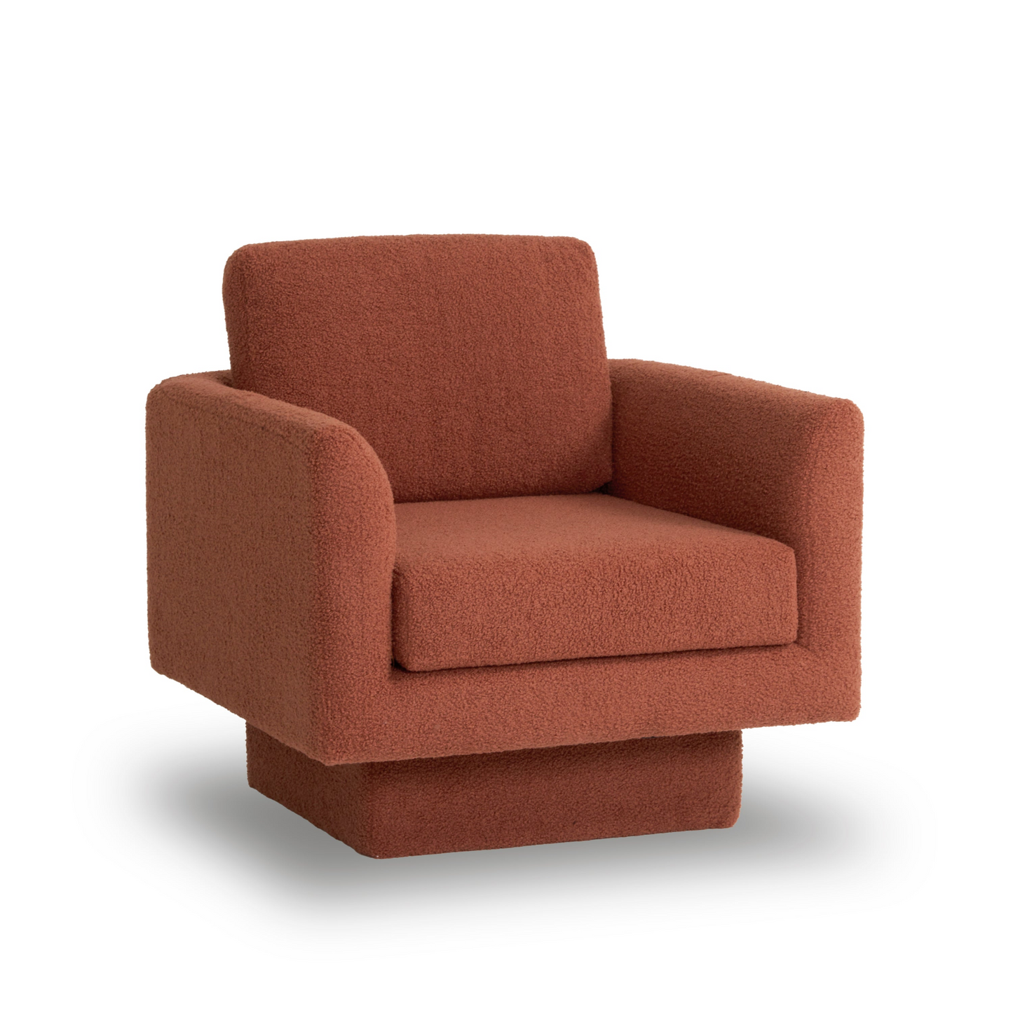 360° Modern Swivel Accent Chairs set of 2,30" W Teddy Sherpa Round Armchair,Thick Padded Lounge Sofa,Upholstered Comfy Barrel Chair,Reading Club Chair for Living Room,Nursery,Bedroom,4 Colors