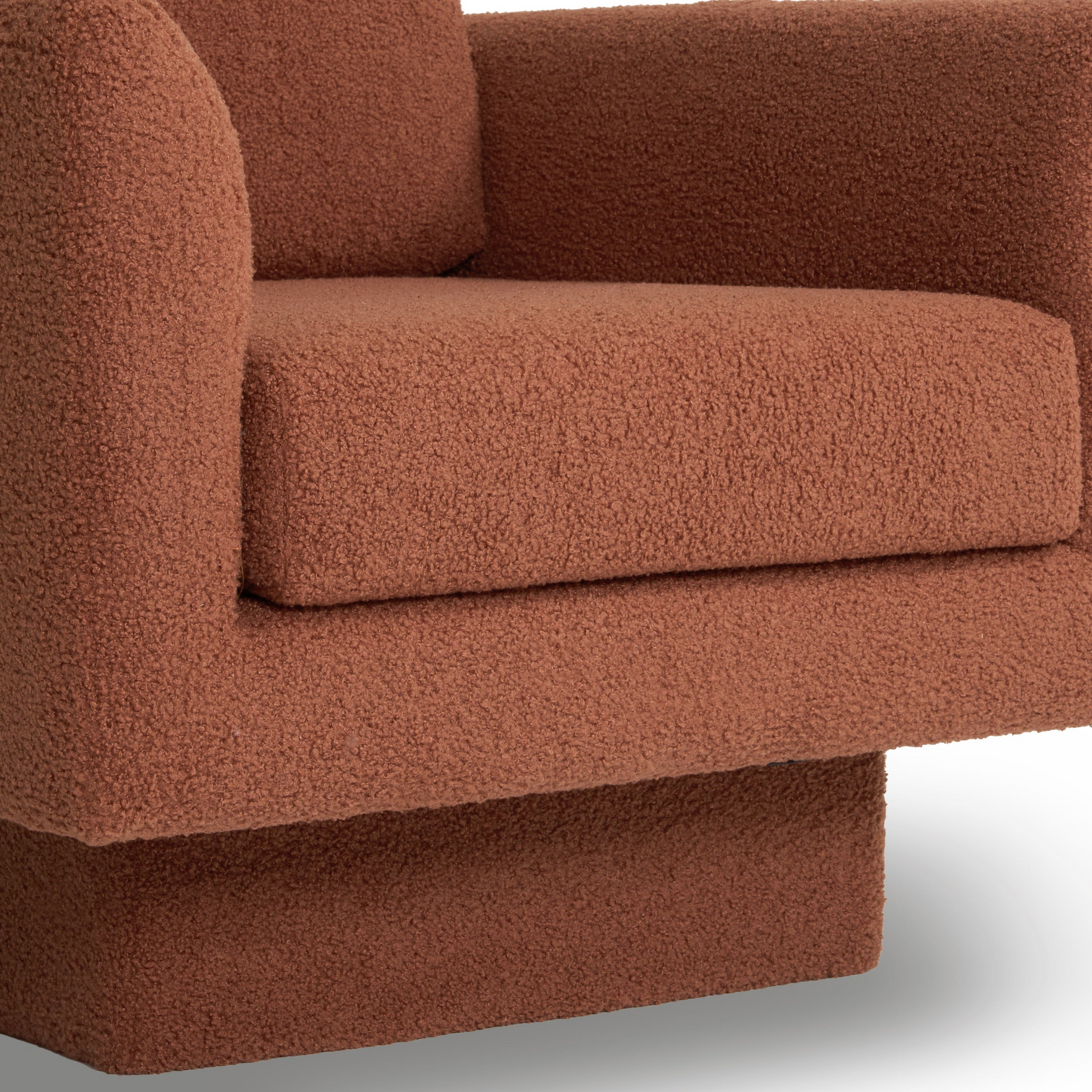 360° Modern Swivel Accent Chairs set of 2,30" W Teddy Sherpa Round Armchair,Thick Padded Lounge Sofa,Upholstered Comfy Barrel Chair,Reading Club Chair for Living Room,Nursery,Bedroom,4 Colors