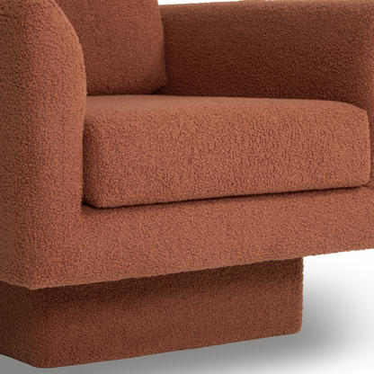360° Modern Swivel Accent Chairs set of 2,30" W Teddy Sherpa Round Armchair,Thick Padded Lounge Sofa,Upholstered Comfy Barrel Chair,Reading Club Chair for Living Room,Nursery,Bedroom,4 Colors