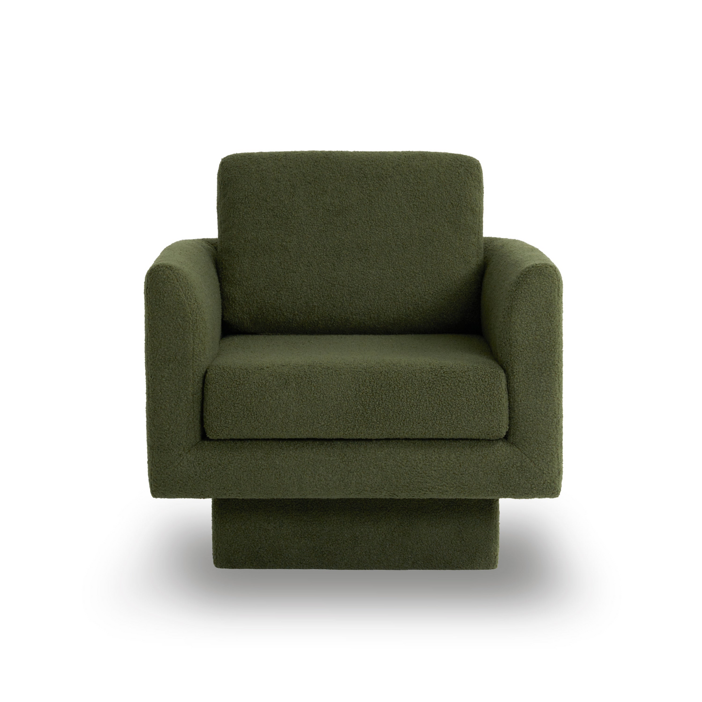 360° Modern Swivel Accent Chair,30" W Teddy Sherpa Round Armchair,Thick Padded Single Lounge Sofa,Upholstered Comfy Barrel Chair,Reading Club Chair for Living Room,Nursery,Bedroom,4 Colors