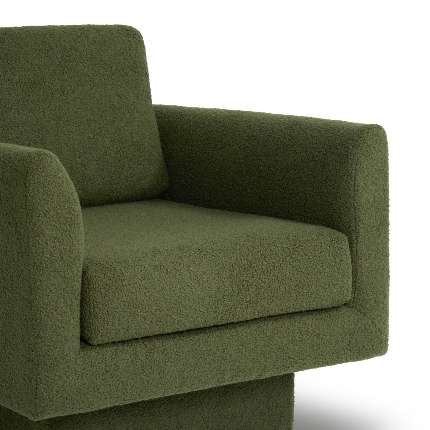 360° Modern Swivel Accent Chair,30" W Teddy Sherpa Round Armchair,Thick Padded Single Lounge Sofa,Upholstered Comfy Barrel Chair,Reading Club Chair for Living Room,Nursery,Bedroom,4 Colors
