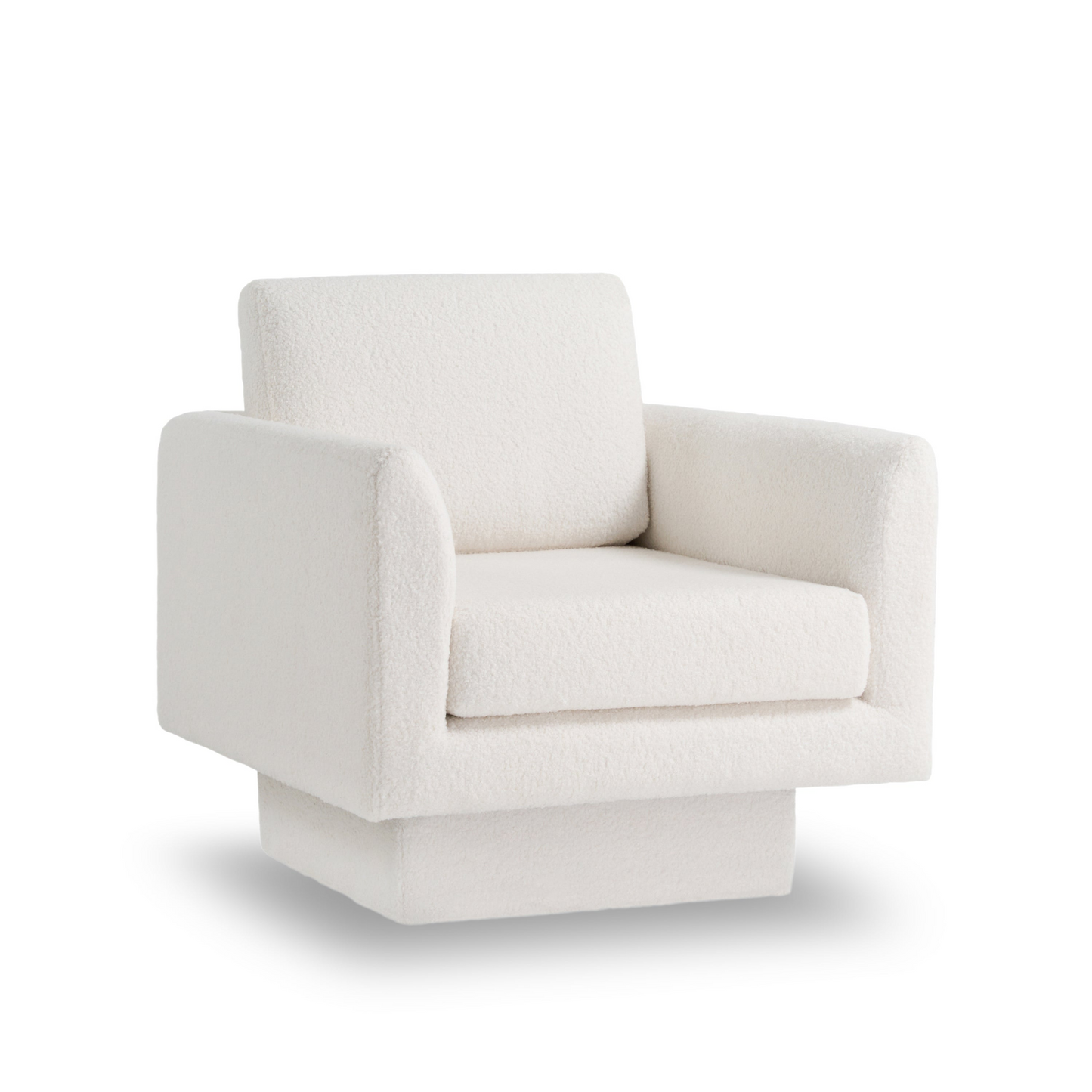 360° Modern Swivel Accent Chairs set of 2,30" W Teddy Sherpa Round Armchair,Thick Padded Lounge Sofa,Upholstered Comfy Barrel Chair,Reading Club Chair for Living Room,Nursery,Bedroom,4 Colors