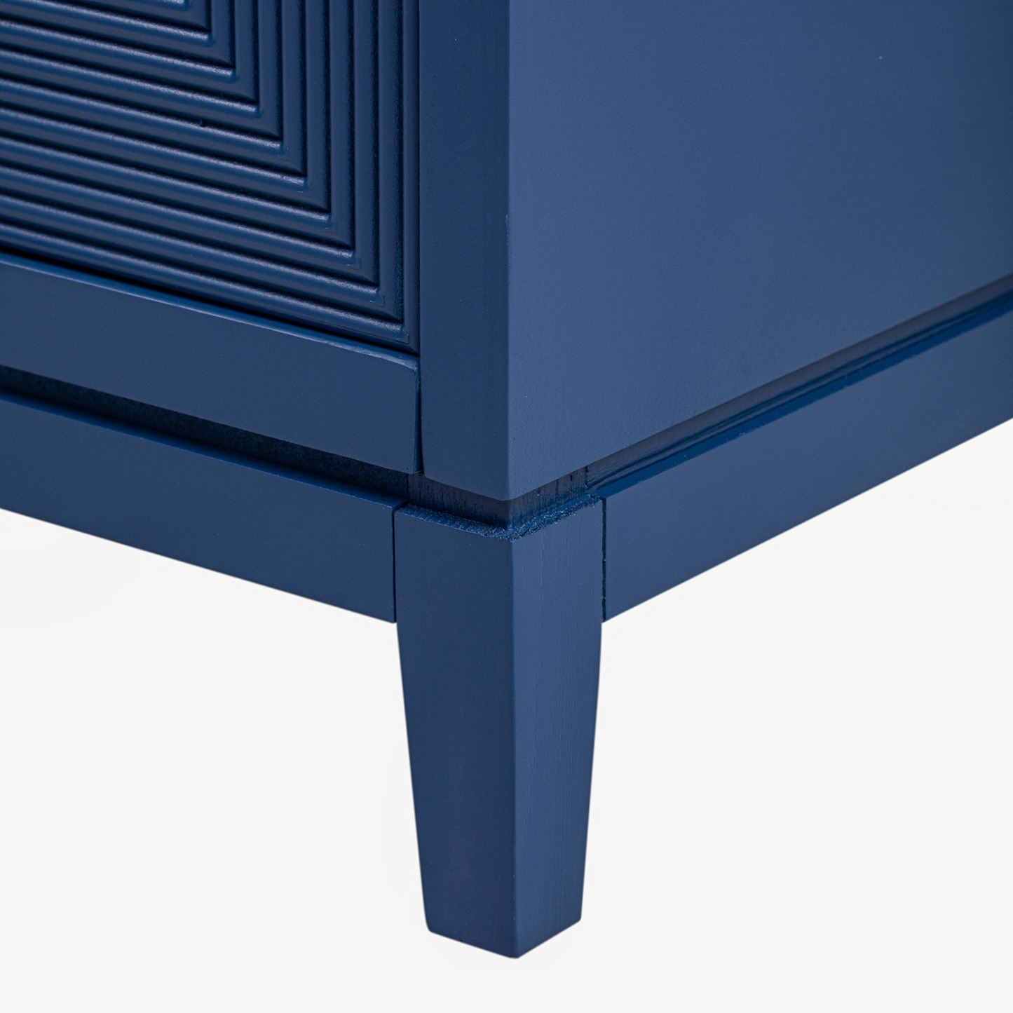 Sleek Storage Cabinet Sideboard Buffet with Vertical Line Design,Suitable for Study,Entrance and Living Room