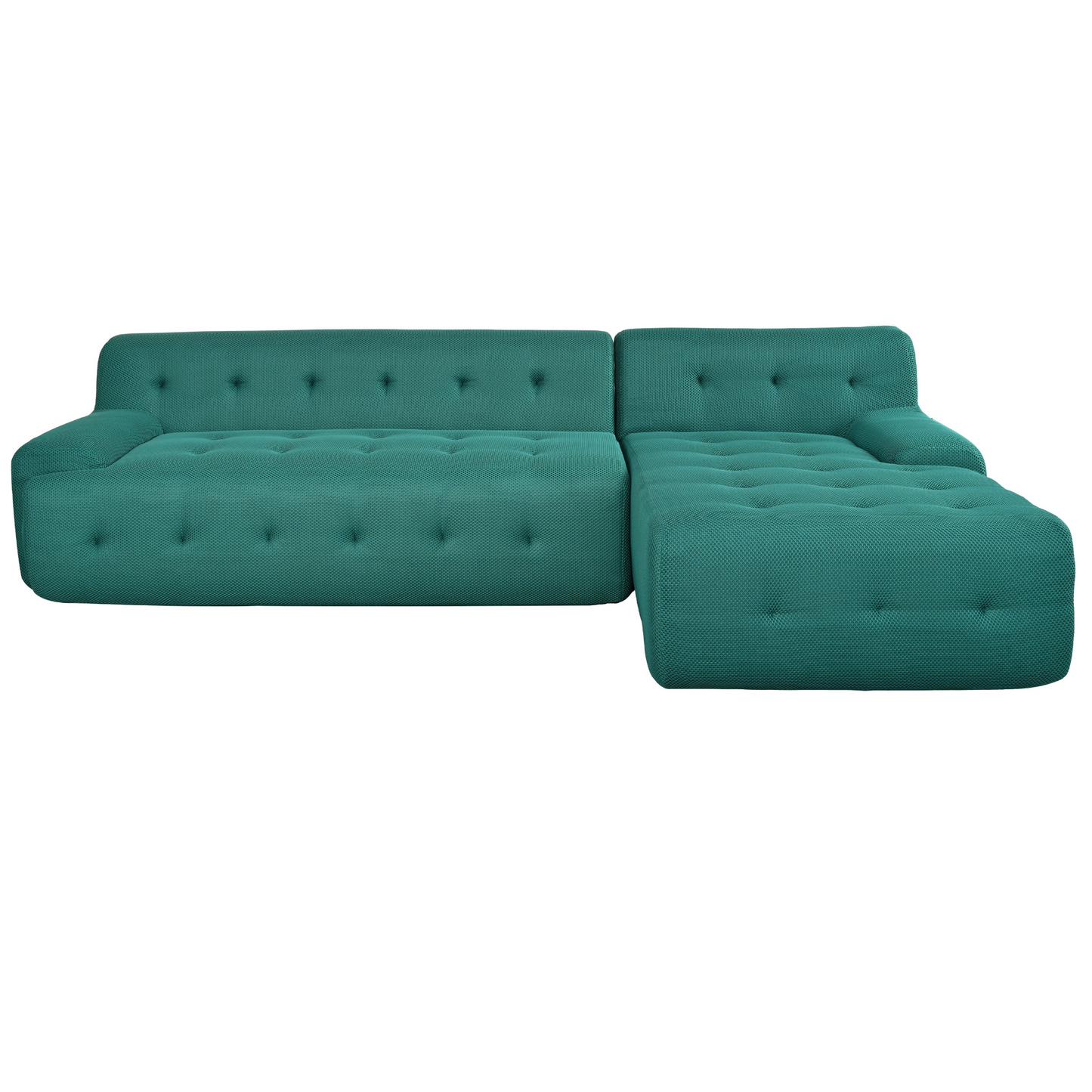 Modern Large L-Shaped Modular Sofa, Minimalist Style, 2-Piece Set with Free Combinations, Suitable for Living Rooms, Apartments, and Lounges