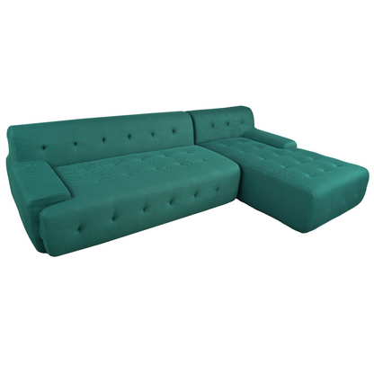 Modern Large L-Shaped Modular Sofa, Minimalist Style, 2-Piece Set with Free Combinations, Suitable for Living Rooms, Apartments, and Lounges