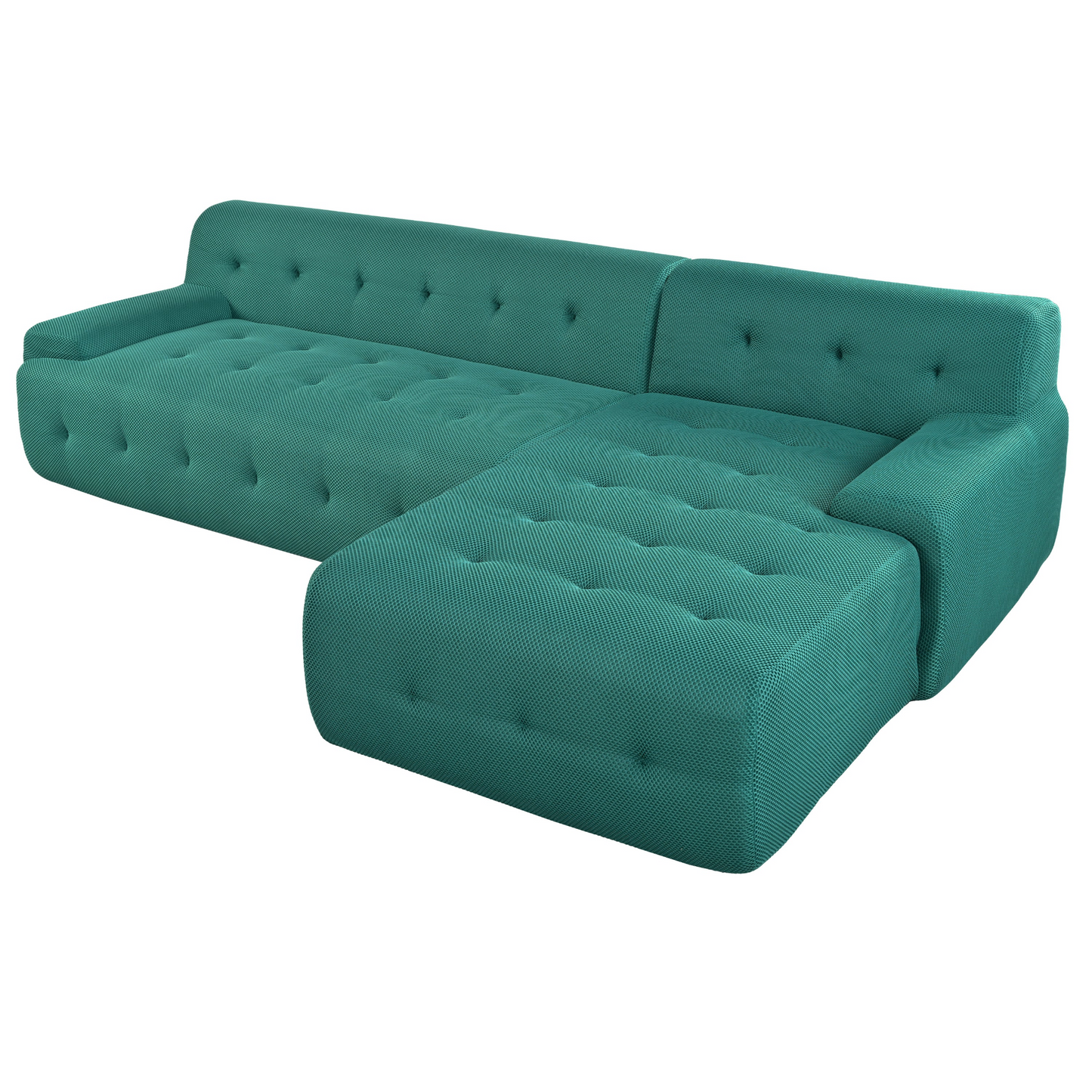 Modern Large L-Shaped Modular Sofa, Minimalist Style, 2-Piece Set with Free Combinations, Suitable for Living Rooms, Apartments, and Lounges