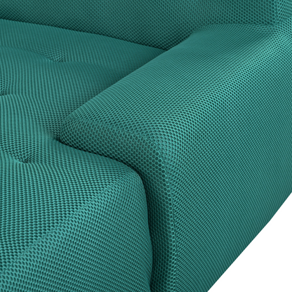 Modern Large L-Shaped Modular Sofa, Minimalist Style, 2-Piece Set with Free Combinations, Suitable for Living Rooms, Apartments, and Lounges