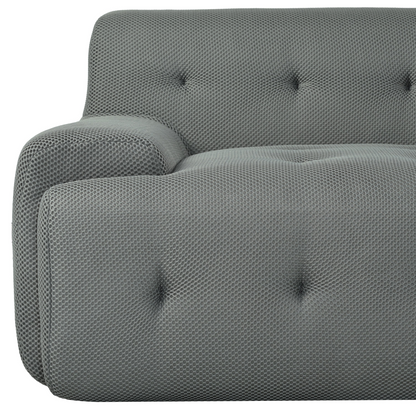 Modern Large L-Shaped Modular Sofa, Minimalist Style, 2-Piece Set with Free Combinations, Suitable for Living Rooms, Apartments, and Lounges