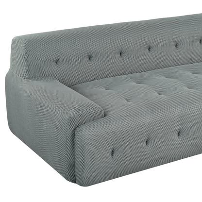 Modern Large L-Shaped Modular Sofa, Minimalist Style, 2-Piece Set with Free Combinations, Suitable for Living Rooms, Apartments, and Lounges