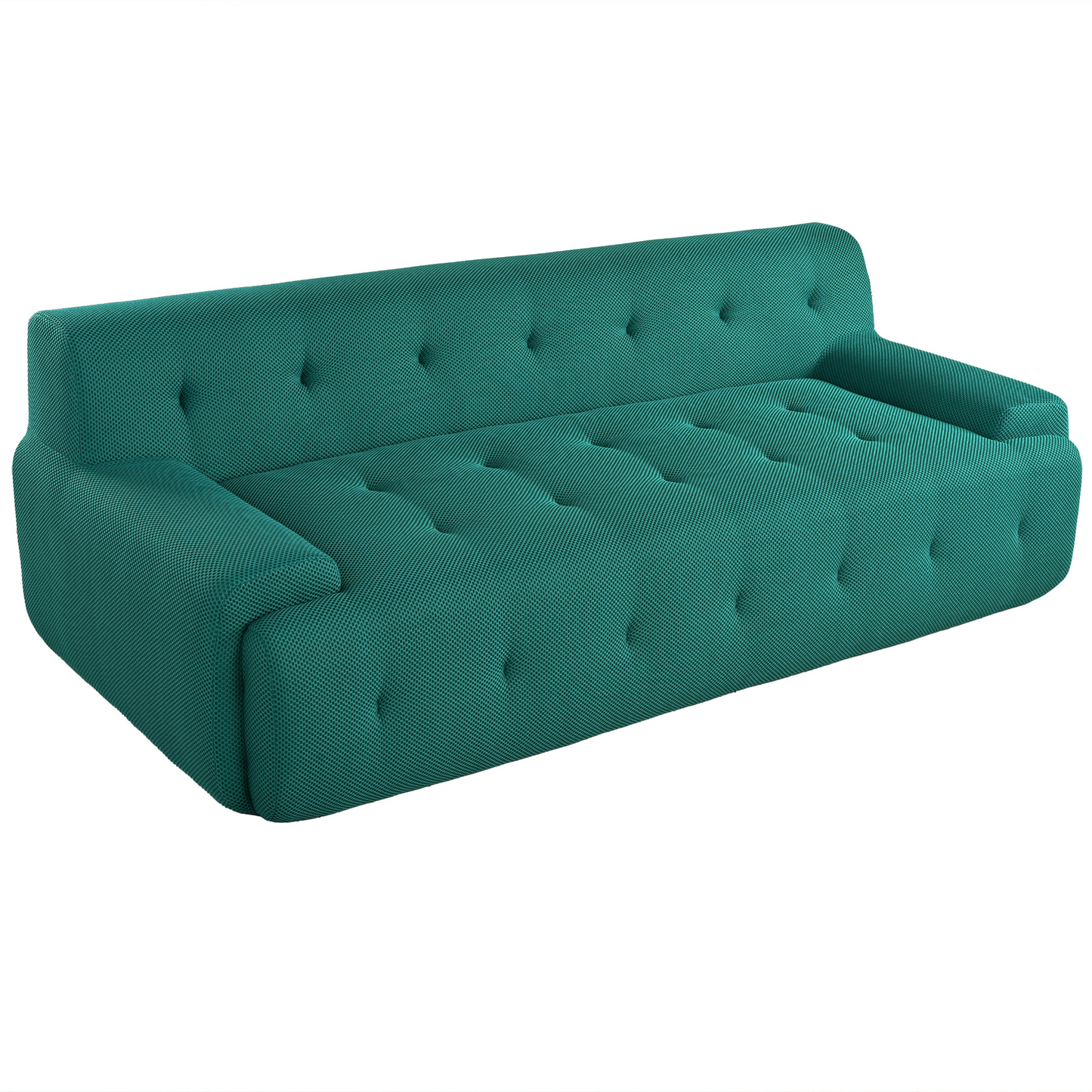 86.2'' Modern Minimalist Style Tufted Design Upholstered Sofa, 3-Seat Compression Sofa for Living Room, Bedroom, and Apartment