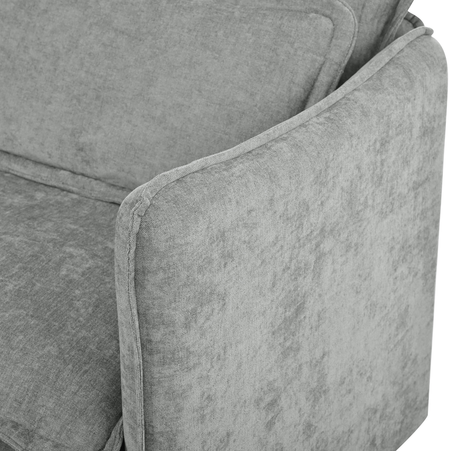 Double-Layer Cushion Modern Large U-Shaped Modular Sofa, Freely Combinable 6-Seater with Storage Function, Convertible to Sofa Bed, Perfect for Living Rooms, Offices, and Apartments