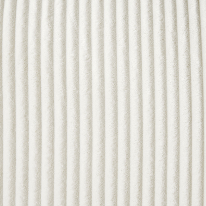 122.04 inch Corduroy Upholstered Sectional Sofa with Right Facing Chaise for Living Room Office Corner White Corduroy Modern Sofa