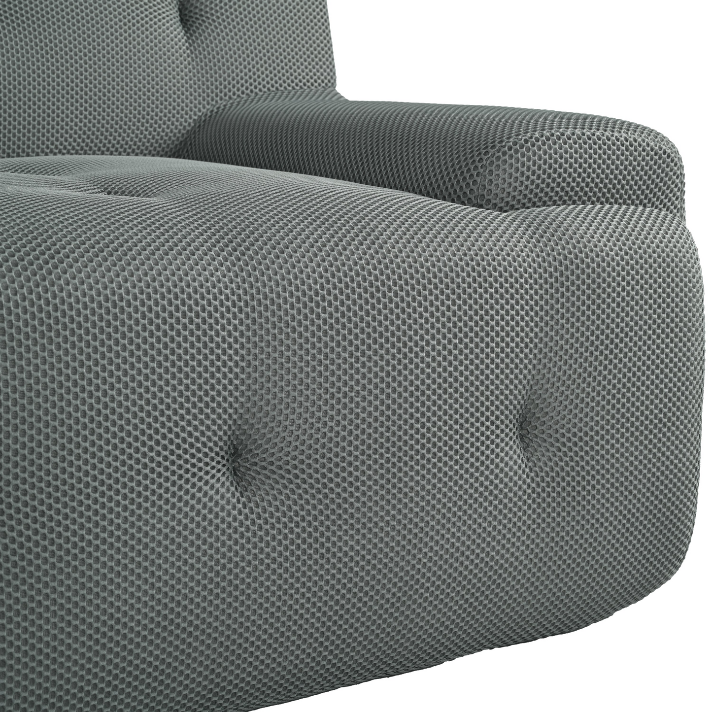 86.2'' Modern Minimalist Style Tufted Design Upholstered Sofa, 3-Seat Modular Lounge Sofa for Living Room, Bedroom, and Apartment
