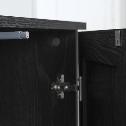Arum Set of 2 Sideboards, Black Oak