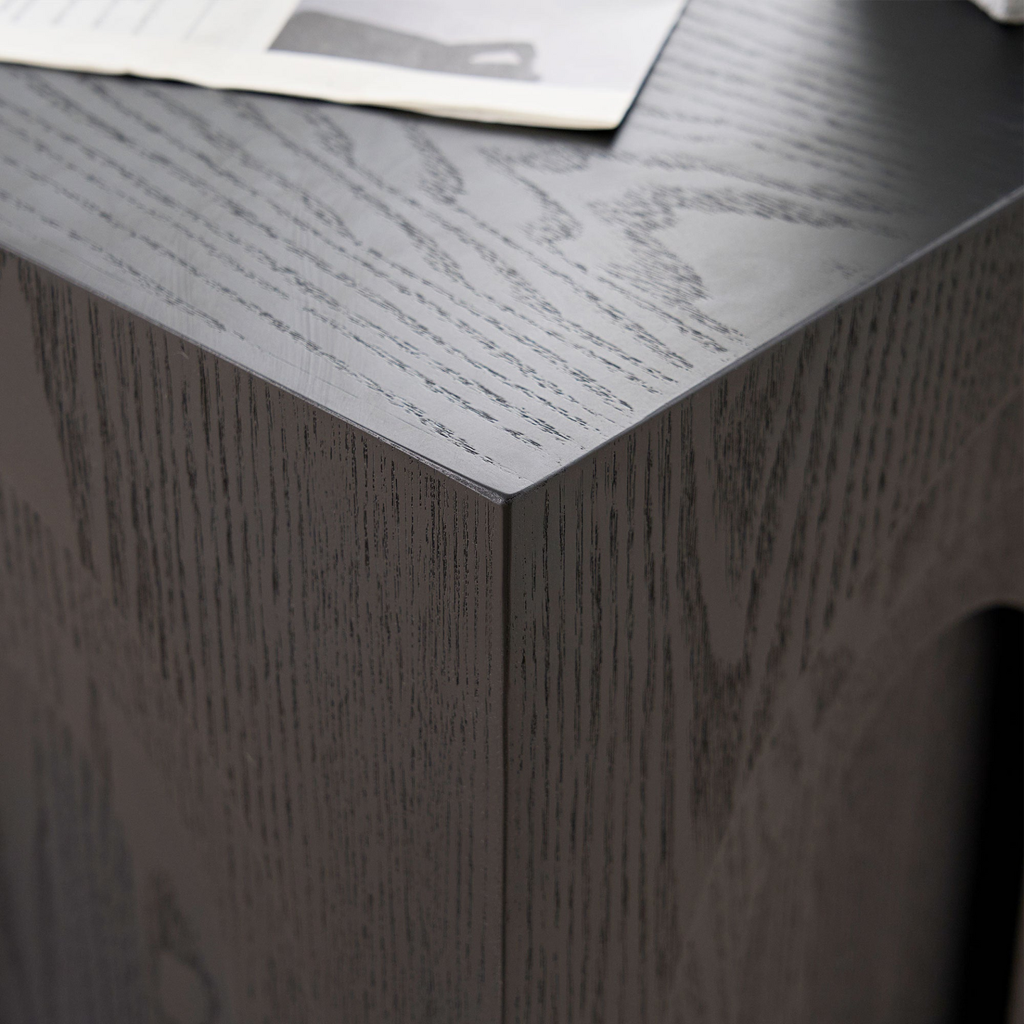 15.74'' Square Side Table Small Coffee Table Accent Table  Bedside Table for Living Room Bedroom,BLACK