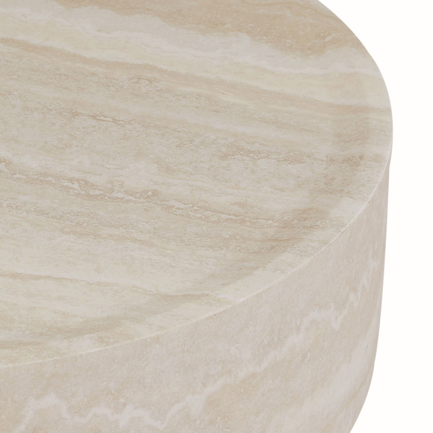 31.49''  Faux MARS Pattern Coffee Tables for Living Room Round Tea table for Living Room, No Need Assembly.