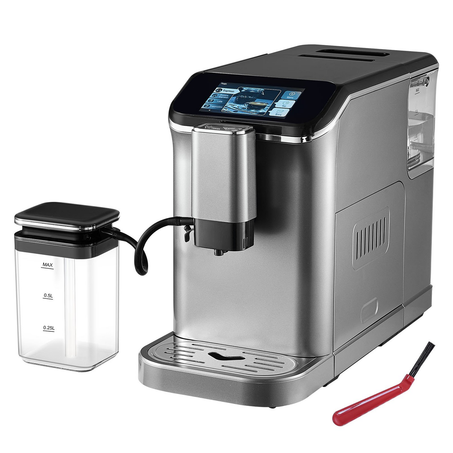 Fully Automatic Espresso Machine 20 Bar with Auto Milk Frother & Grinder