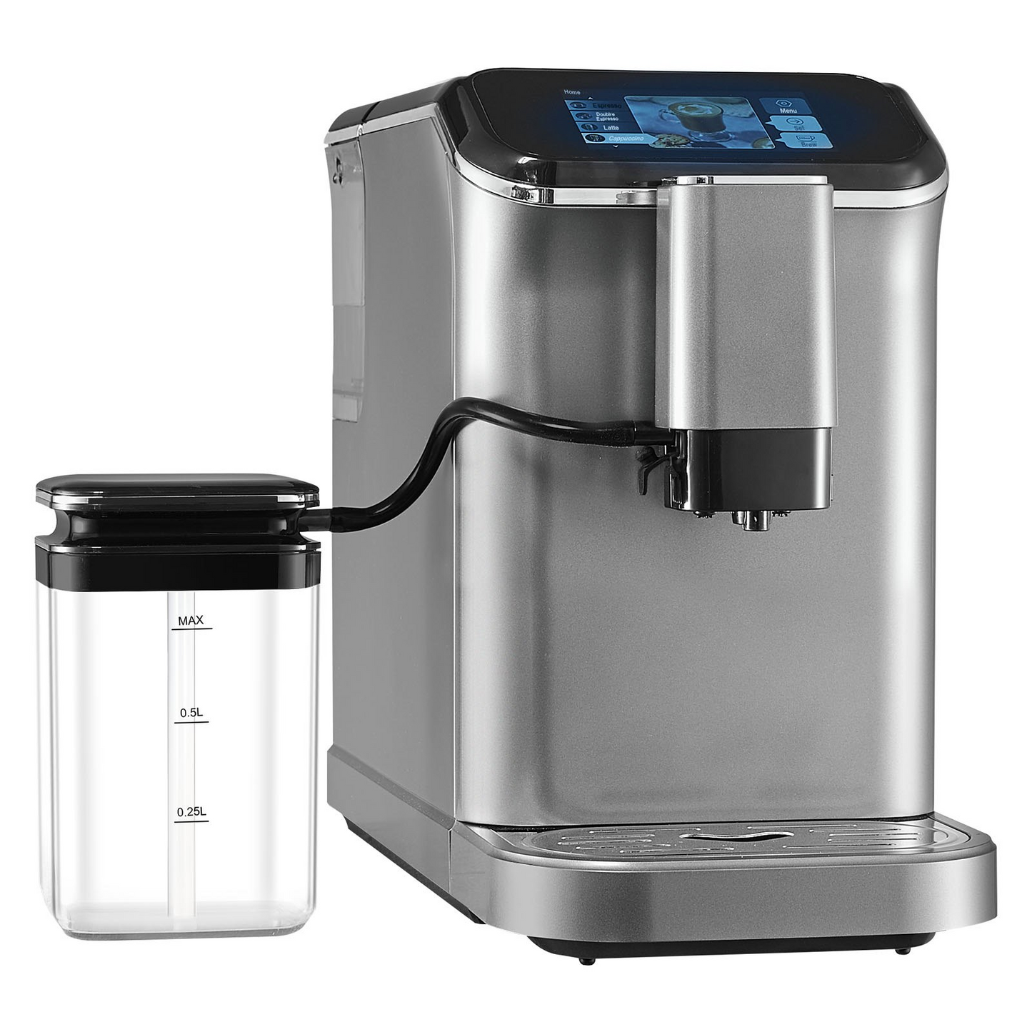 Fully Automatic Espresso Machine 20 Bar with Auto Milk Frother & Grinder